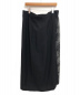 Y's (ワイズ) レース切替ロングスカート ブラック サイズ:2：6800円