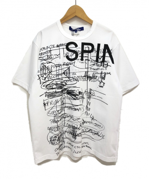中古 古着通販 Junya Watanabe Comme Des Garcons Man ジュンヤ ワタナベ コム デ ギャルソン マン 落書きtシャツ ホワイト サイズ M 未使用品 ブランド 古着通販 トレファク公式 Trefac Fashion