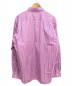 COMME des GARCONS Homme Plus (コムデギャルソン オムプリュス) 切替ストライプシャツ ホワイト×ピンク サイズ:S：9800円