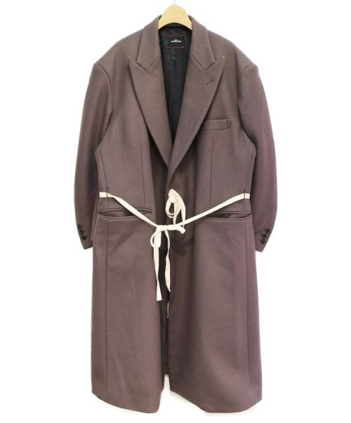 SYU.（シュウ）SYU. (シュウ) 20AW ウールコート パープル サイズ:2の古着・服飾アイテム