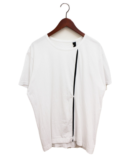 GROUND Y（グラウンドワイ）GROUND Y (グラウンドワイ) 辻斬りカットソー ホワイト サイズ:1の古着・服飾アイテム