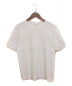 COMME des GARCONS SHIRT（コムデギャルソンシャツ）の古着「パイル切替Tシャツ」｜ホワイト