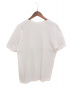 COMME des GARCONS SHIRT (コムデギャルソンシャツ) パイル切替Tシャツ ホワイト サイズ:L：2980円