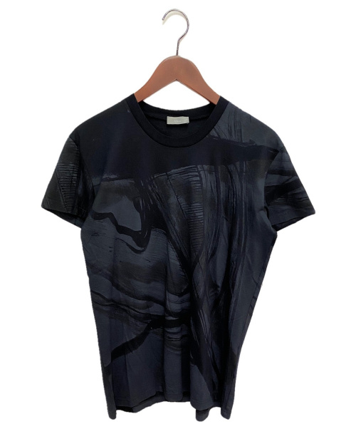 DIOR HOMME（ディオール オム）DIOR HOMME (ディオール オム) プリントTシャツ ブラック サイズ:XSの古着・服飾アイテム