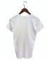 DIOR HOMME (ディオール オム) VネックプリントTシャツ ホワイト サイズ:XS：3480円