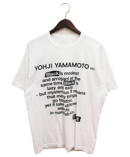 s'yte（サイト）s'yte (サイト) メッセージTシャツ ホワイト サイズ:Lの古着・服飾アイテム