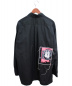 s'yte (サイト) レギュラーカラーシャツ ブラック サイズ:4：9800円