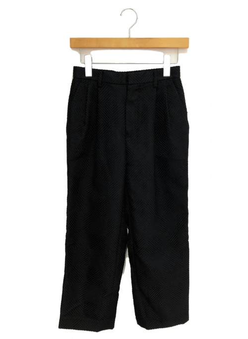noir kei ninomiya（ノワール ケイ ニノミヤ）noir kei ninomiya (ノワール ケイ ニノミヤ) ポケット切替パンツ AD2019 ブラック サイズ:XSの古着・服飾アイテム