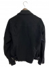COMME des GARCONS HOMME (コムデギャルソン オム) ポリ縮絨ライダースジャケット ブラック サイズ:S：15800円