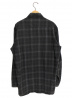Saint Laurent Paris (サンローランパリ) チェックシャツ ブラック サイズ:XL：31800円