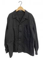 Yohji Yamamoto pour hommeヨウジヤマモト プールオム）の古着「スタッフジャケット」｜ブラック
