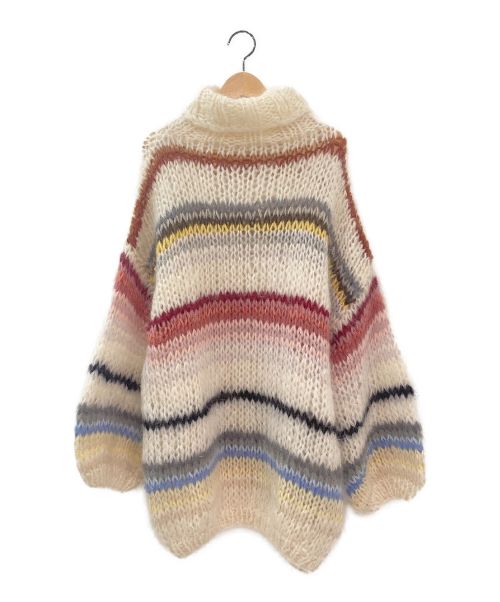 Maiami（マイアミ）Maiami (マイアミ) Mohair Mammoth Sweater クリーム サイズ:-の古着・服飾アイテム
