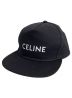 CELINE（セリーヌ）の古着「ロゴプリントキャップ」｜ブラック