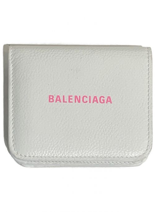 BALENCIAGA（バレンシアガ）BALENCIAGA (バレンシアガ) 折り財布 ホワイト サイズ:-の古着・服飾アイテム
