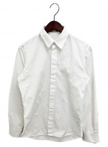 Christian Dior（クリスチャン ディオール）の古着「OBLIQUE総柄シャツ」｜ホワイト