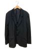Yohji Yamamoto pour homme（ヨウジヤマモトプールオム）の古着「レイヤードラペル2Bジャケット」｜ブラック