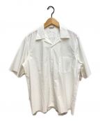 AURALEE（オーラリー）の古着「オープンカラーシャツ」｜ホワイト