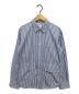 COMME des GARCONS SHIRT BOY（コムデギャルソンシャツ ボーイ）の古着「oversized pockets striped shirt」｜スカイブルー