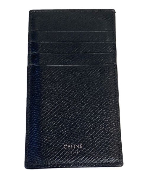 CELINE（セリーヌ）CELINE (セリーヌ) レザーカードケース ブラック サイズ:-の古着・服飾アイテム