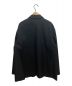FUMITO GANRYU (フミトガンリュウ) 21SS ワイドスリーブ フラット テーラードジャケット ブラック サイズ:3：27800円