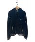 CELINE（セリーヌ）の古着「Triomphe Hooded Sweatshirt / Velvet Jersey」｜ブラック