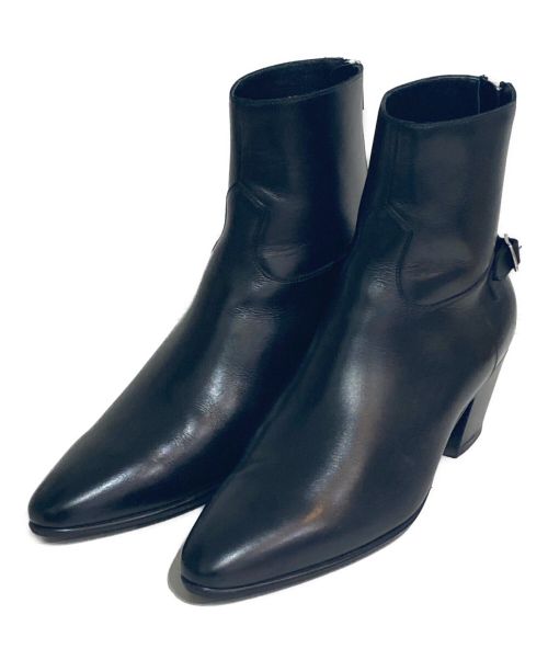 CELINE（セリーヌ）CELINE (セリーヌ) 19SS JACNO 6cm heel back zipped boots ブラック サイズ:39の古着・服飾アイテム