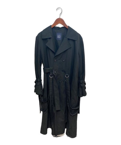 LIMI feu（リミフゥ）LIMI feu (リミフゥ) ボンテージトレンチコート ブラック サイズ:Sの古着・服飾アイテム