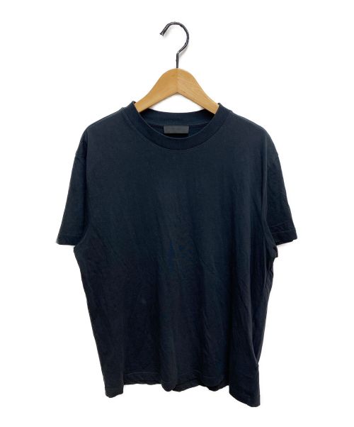 PRADA（プラダ）PRADA (プラダ) コットンTシャツ ブラック サイズ:XLの古着・服飾アイテム