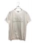 Yohji Yamamoto pour homme（ヨウジヤマモトプールオム）の古着「ロゴTシャツ」｜ホワイト
