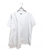 s'yte（サイト）の古着「アシンメトリーTシャツ」｜ホワイト