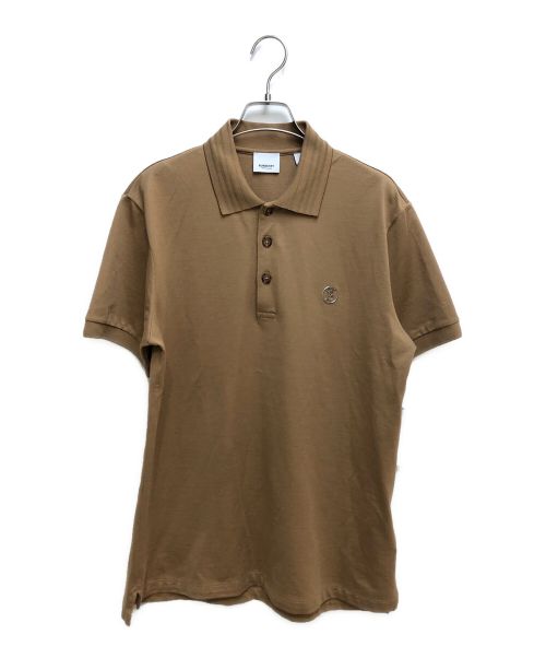 BURBERRY（バーバリー）BURBERRY (バーバリー) ロゴポロシャツ ベージュ サイズ:Mの古着・服飾アイテム