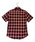 NEIGHBORHOOD (ネイバーフッド) 半袖チェックシャツ レッド サイズ:XS：4800円