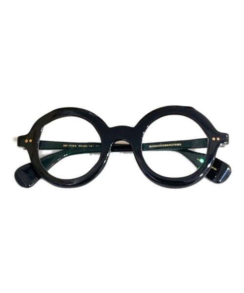 MASAHIRO MARUYAMA（マサヒロマルヤマ）MASAHIRO MARUYAMA (マサヒロマルヤマ) 丸眼鏡/MM-0024 ブラック サイズ:44□26の古着・服飾アイテム