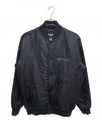YOHJI YAMAMOTOヨウジヤマモト）の古着「×New Era Varsity Jacket」｜ブラック