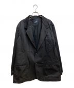 WILDSIDE YOHJI YAMAMOTOワイルドサイド ヨウジ ヤマモト）の古着「Cotton Chino 2B Tailored Collar Jacket」｜ブラック