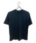 HERMES (エルメス) ロゴ刺繍Tシャツ ブラック サイズ:M：15800円