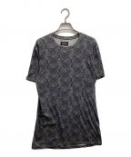 Vivienne Westwood ANGLOMANIAヴィヴィアンウエストウッド アングロマニア）の古着「総柄プリントTシャツ」｜グレー