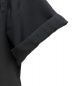 中古・古着 JIL SANDER (ジルサンダー) オープンカラーシャツ ブラック サイズ:38：27800円