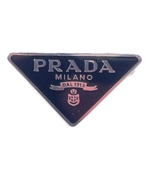 PRADA（プラダ）PRADA (プラダ) シンボル 左耳用イヤリング サイズ:-の古着・服飾アイテム