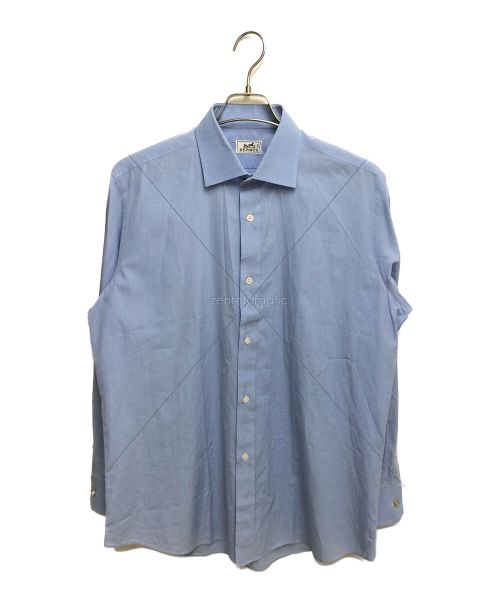 HERMES（エルメス）HERMES (エルメス) ドレスシャツ スカイブルー サイズ:42の古着・服飾アイテム