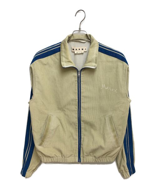 MARNI（マルニ）MARNI (マルニ) コーデュロイジップジャケット ベージュ サイズ:44の古着・服飾アイテム