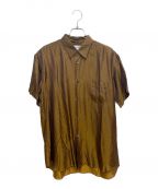 COMME des GARCONS SHIRTコムデギャルソンシャツ）の古着「ドットシャツ」｜ブラウン