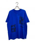 s'yteサイト）の古着「Cotton Jersey Patriotic Flower Nasturtium Blue T-shirt」｜ブルー