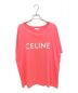 CELINE（セリーヌ）の古着「ルーズTシャツ コットンジャージー」｜ピンク