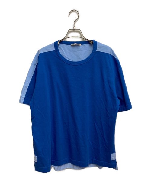 MARNI（マルニ）MARNI (マルニ) 切替Tシャツ スカイブルー サイズ:50の古着・服飾アイテム