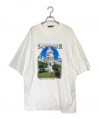 BALENCIAGAバレンシアガ）の古着「Sacre Coeur アートワーク プリント 半袖 Tシャツ」｜ホワイト