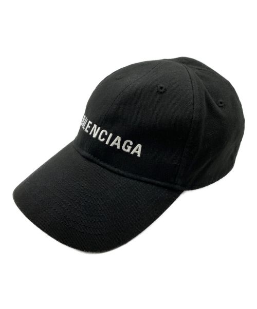 BALENCIAGA（バレンシアガ）BALENCIAGA (バレンシアガ) ARCHETYPE ロゴ ベースボールキャップ ブラック サイズ:Lの古着・服飾アイテム