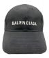 BALENCIAGA (バレンシアガ) ARCHETYPE ロゴ ベースボールキャップ ブラック サイズ:L：22800円