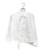 YOHJI YAMAMOTOヨウジヤマモト）の古着「フレアスリーブシャツ」｜ホワイト