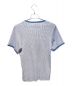 Maison Margiela (メゾンマルジェラ) 総柄リンガー7Tシャツ ネイビー サイズ:48：10800円